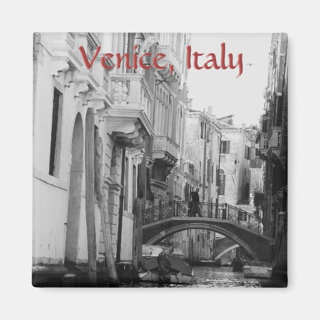 Venedig, Italien Magnet (Framsidan)
