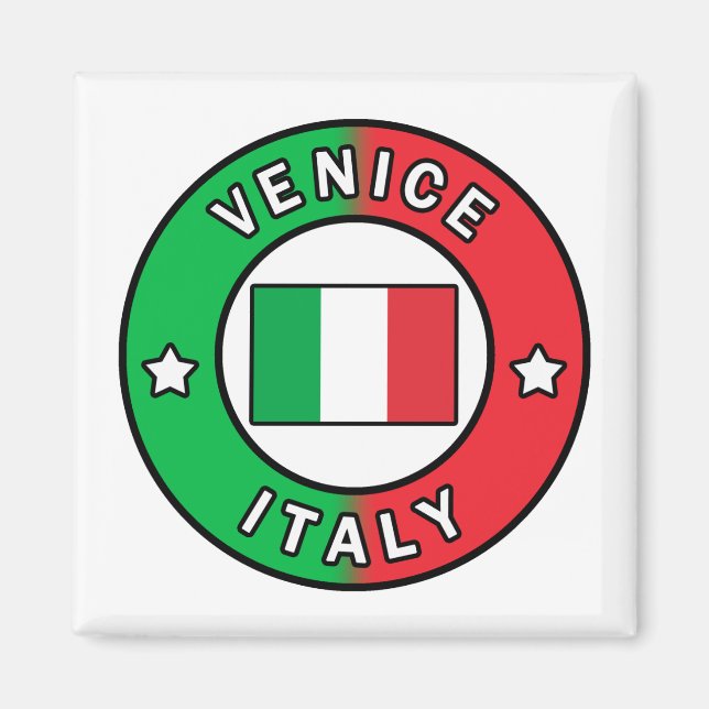Venedig Italien Magnet (Framsidan)