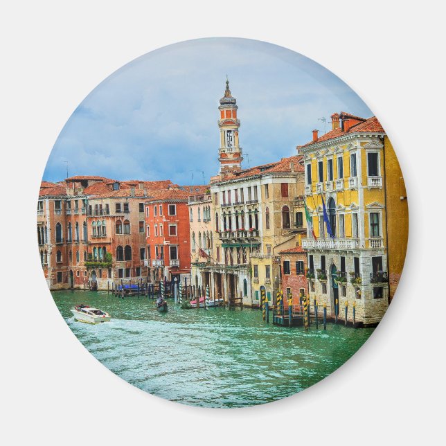 Venedig, Italien Magnet (Framsidan)