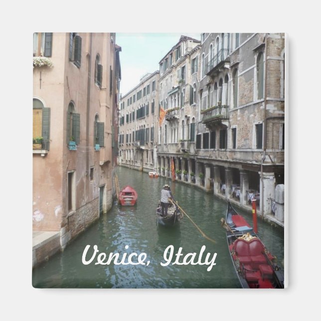 Venedig, Italien Magnet (Framsidan)