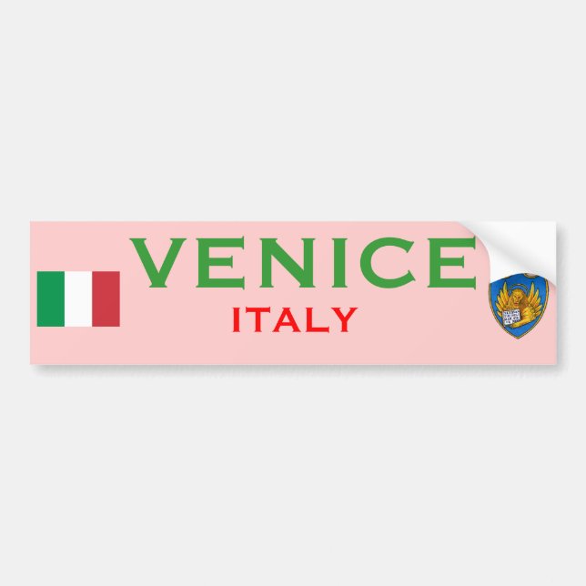 Venedig (italien) mugg bildekal (Framsidan)