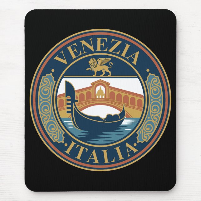 Venedig Italien Musmatta (Framsidan)
