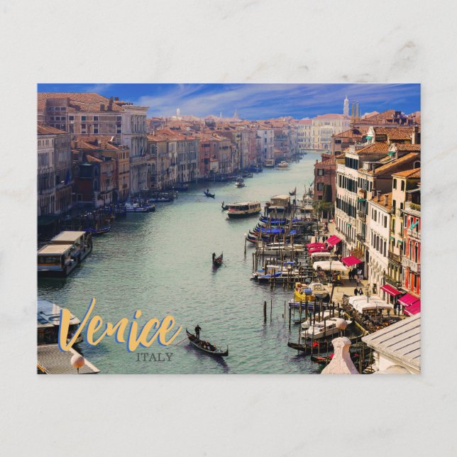 Venedig Italien Naturskön Resa vykort (Framsida)