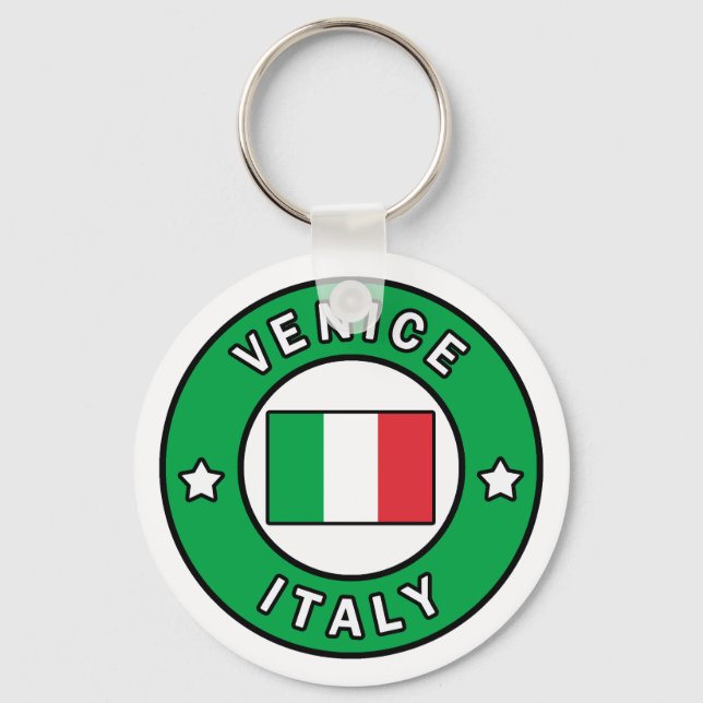 Venedig Italien Nyckelring (Framsida)