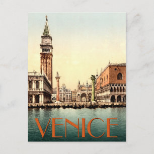 Venedig Italien Piazzetta Grand Canal Vykort