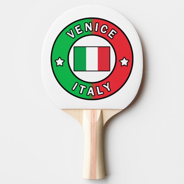 Venedig Italien Pingisracket (Framsidan)