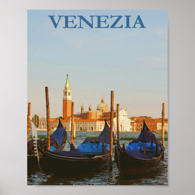Venedig Italien Poster (Framsidan)