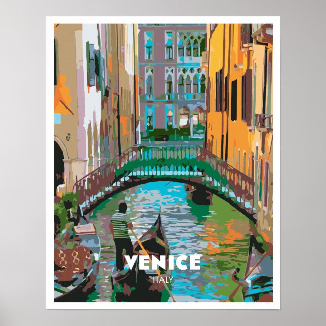 Venedig Italien Poster (Framsidan)