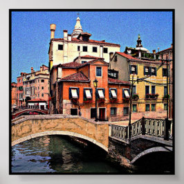 Venedig-Italien Poster