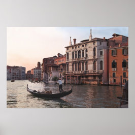Venedig-Italien Poster/Gondola Poster