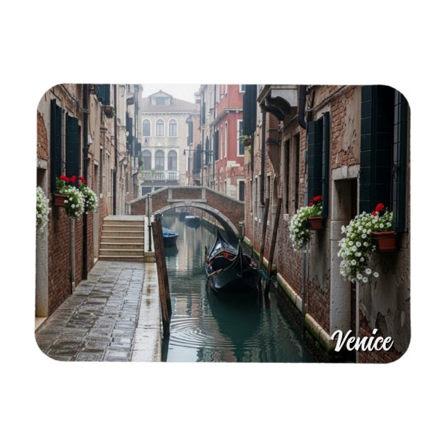 Venedig Italien Resa Magnet (Horisontell)