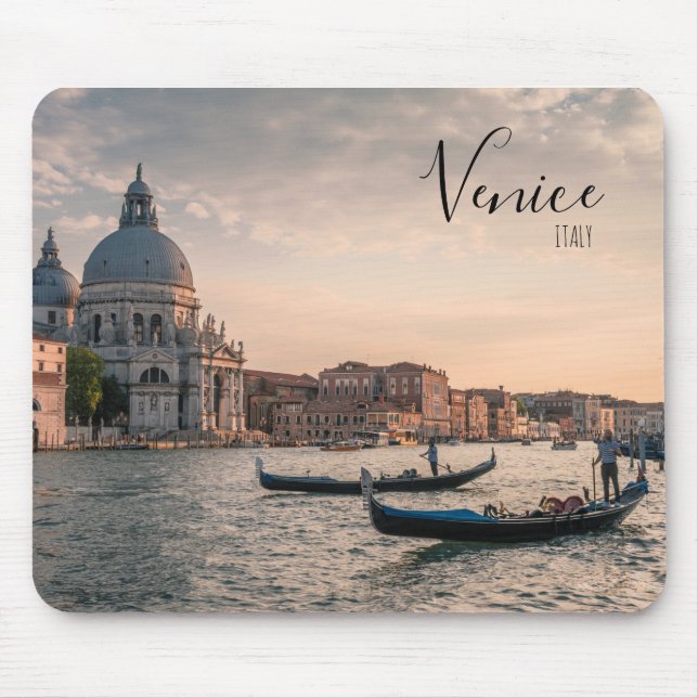Venedig Italien Resa Souvenir Musmatta (Framsidan)