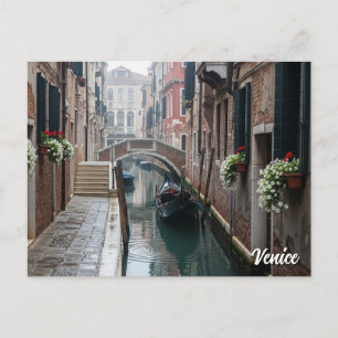 Venedig Italien Resa Vykort