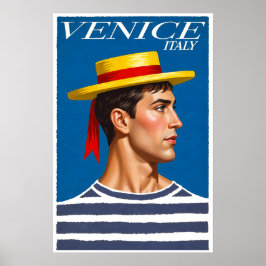 Venedig, Italien Resemotiv Poster
