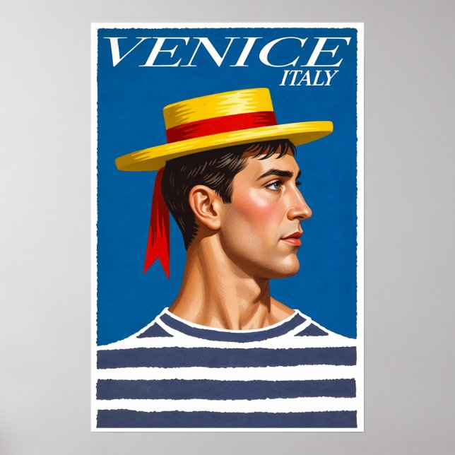 Venedig, Italien Resemotiv Poster (Framsidan)