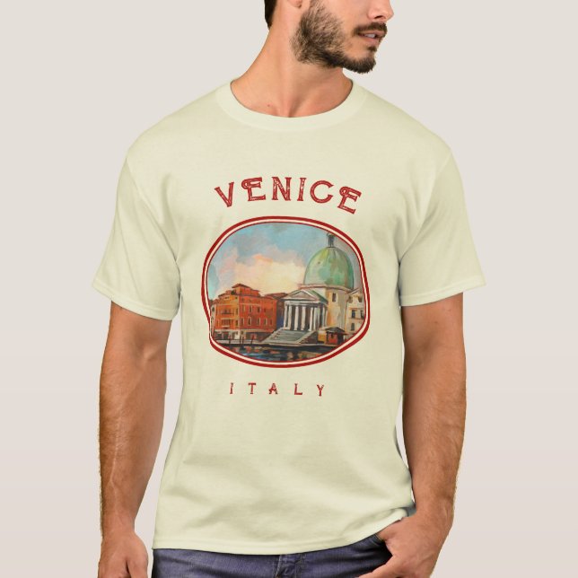 Venedig, Italien - San Simeone Piccolo T Shirt (Framsida)