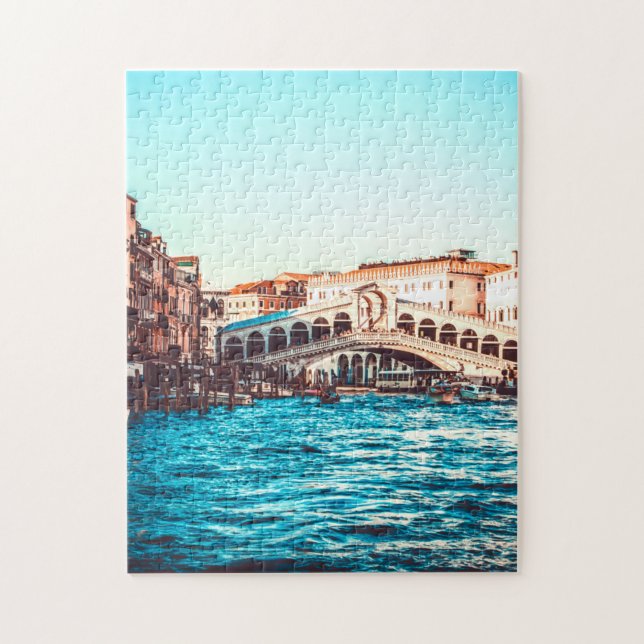 Venedig Italien Scene | Jigszle Puzzle Pussel (Vertikal)