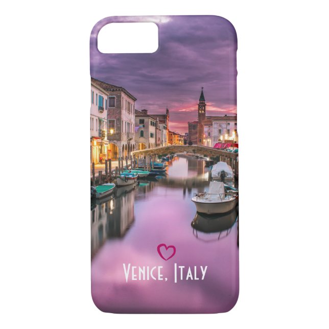 Venedig, Italien Scenia Canal & Venetian Architect Case-Mate iPhone Skal (Baksida)