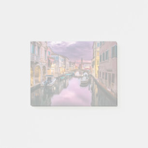 Venedig, Italien Scenia Canal & Venetian Architect Post-it Block