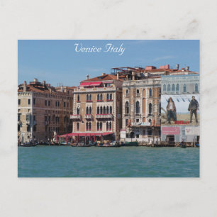 Venedig, Italien, Sidewald Cafe, Gondola, Grand Ca Vykort