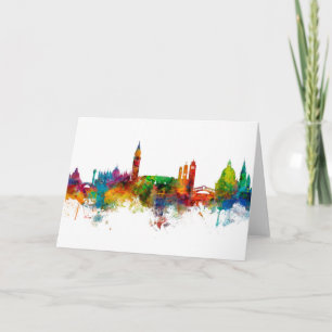 Venedig Italien Skyline Kort