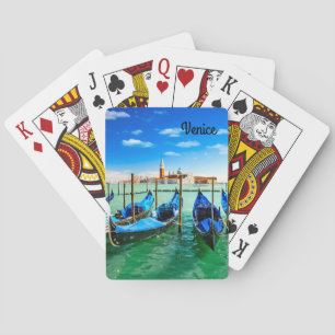 Venedig Italien Spelkort
