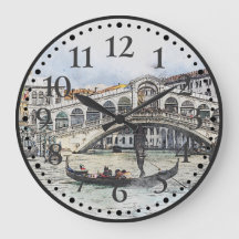 Venedig, Italien, storkanalen, Europa Art Wall Clo