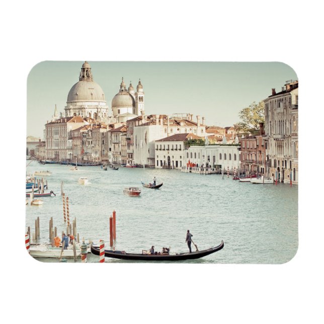 Venedig, Italien | Storkanalen Magnet (Horisontell)