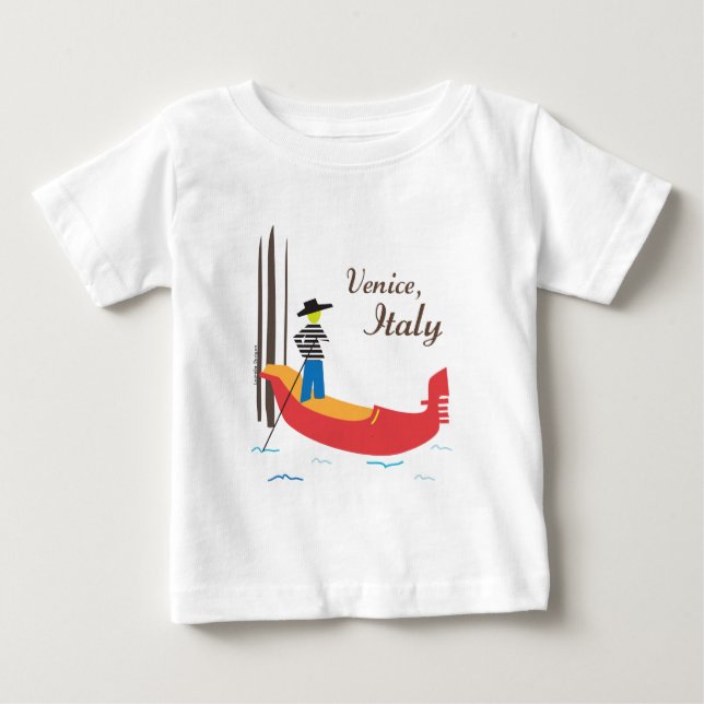 Venedig Italien T-shirt (Framsida)