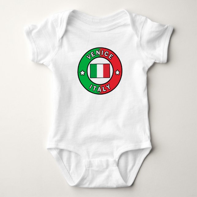 Venedig Italien T Shirt (Framsida)