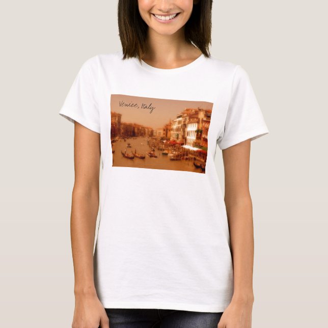 Venedig italien tee (Framsida)