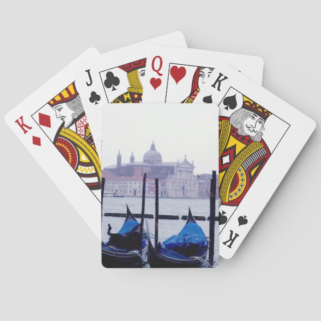 Venedig Italien Travel Casinokort (Baksidan)