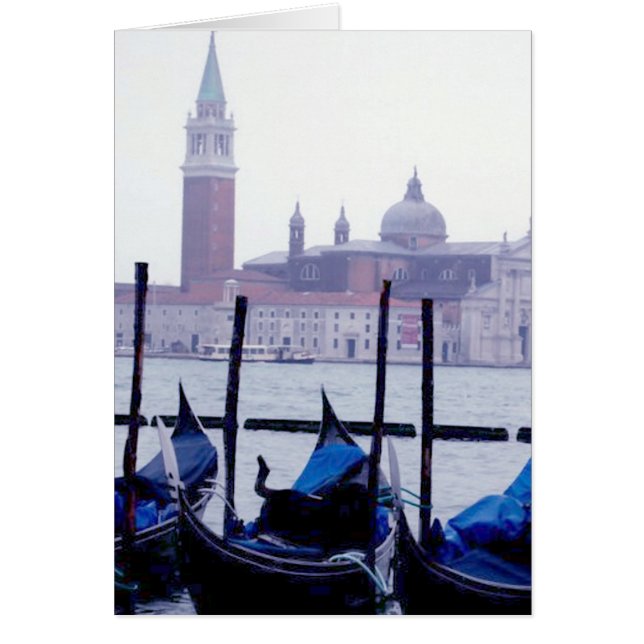 Venedig Italien Travel Hälsningskort (Framsidan)