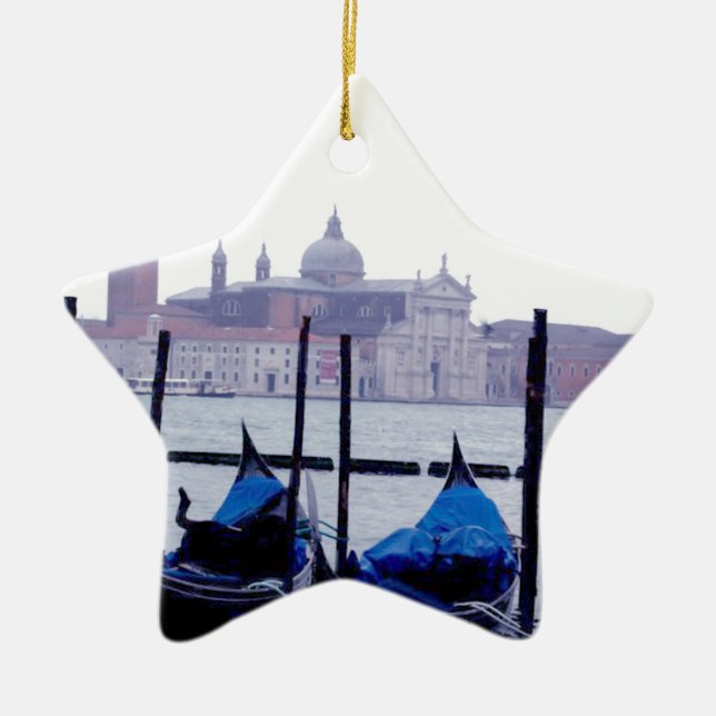 Venedig Italien Travel Julgransprydnad Keramik (Framsidan)