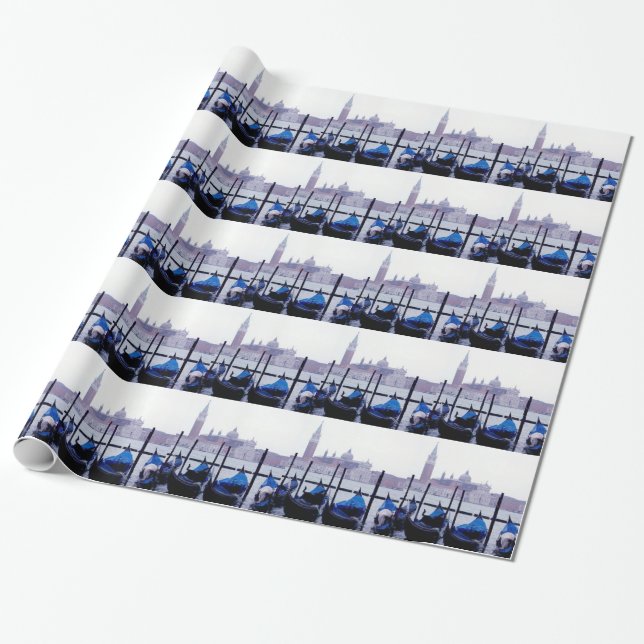 Venedig Italien Travel Presentpapper (Utrullad)