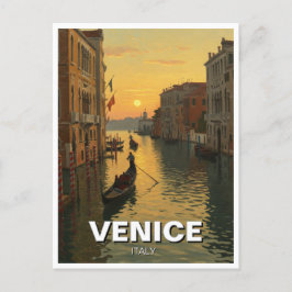 Venedig Italien Travel Souvenir Painting Vykort