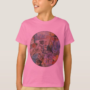 Venedig Italien Travel Vintage Söt Colorful Art T Shirt