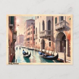 Venedig Italien Travel Vintage Vykort
