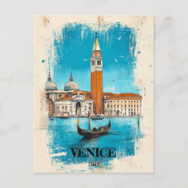 Venedig Italien Travel Vykort
