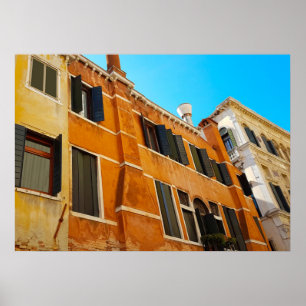 Venedig Italien Venetian Architecture Stil Houses Poster
