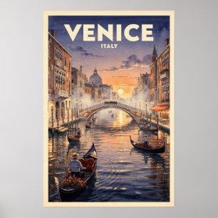 Venedig Italien Vintage Resa Poster