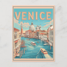 Venedig, Italien Vintage resor