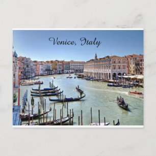 Venedig, Italien Vykort