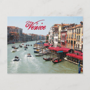 Venedig italien vykort