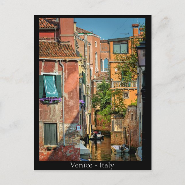 Venedig, Italien Vykort (Framsida)