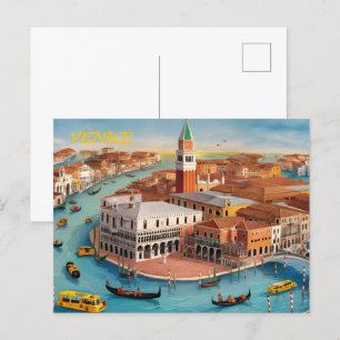 Venedig Italien Vykort
