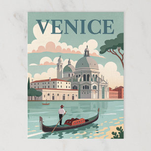 Venedig, Italien Vykort