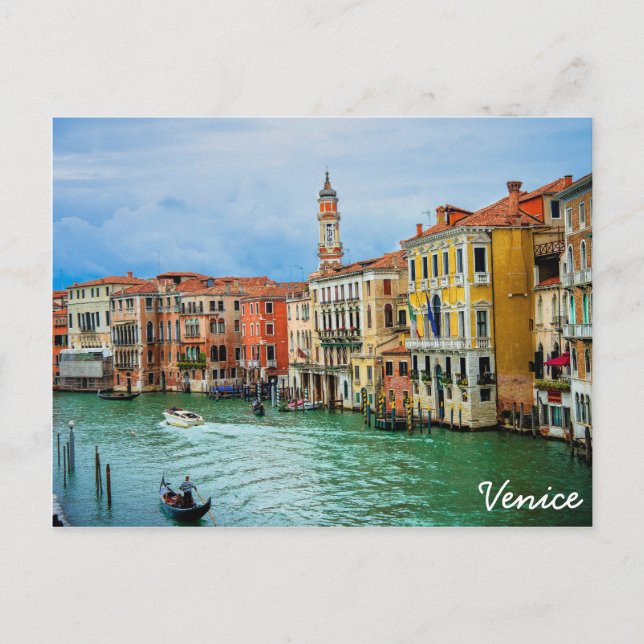 Venedig, Italien Vykort (Framsida)