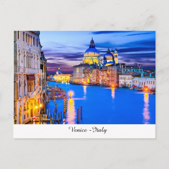 Venedig Italien Vykort (Framsida)