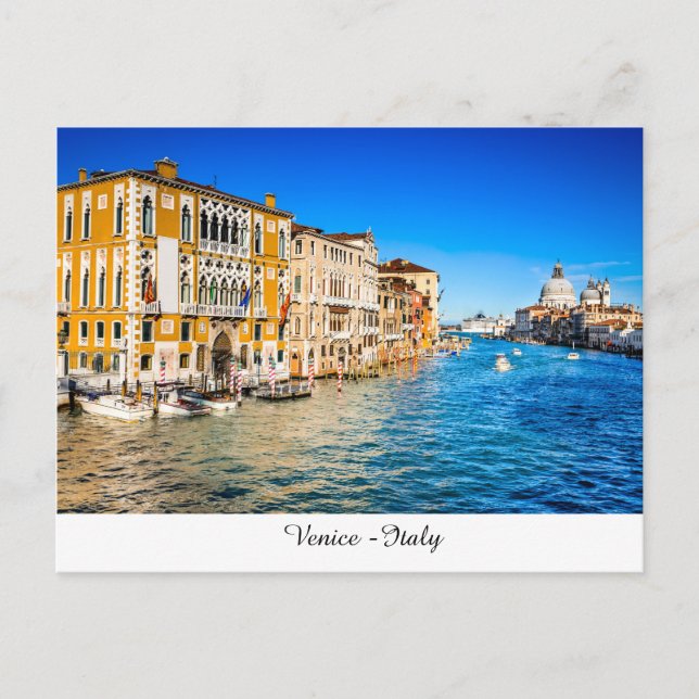 Venedig Italien Vykort (Framsida)
